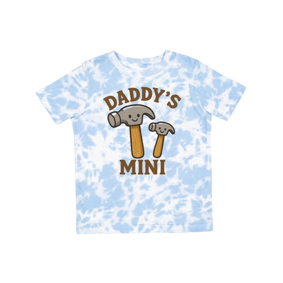 Inktastic Daddy's Mini Cute Hammer Family Design Boys or Girls Toddler T-Shirt