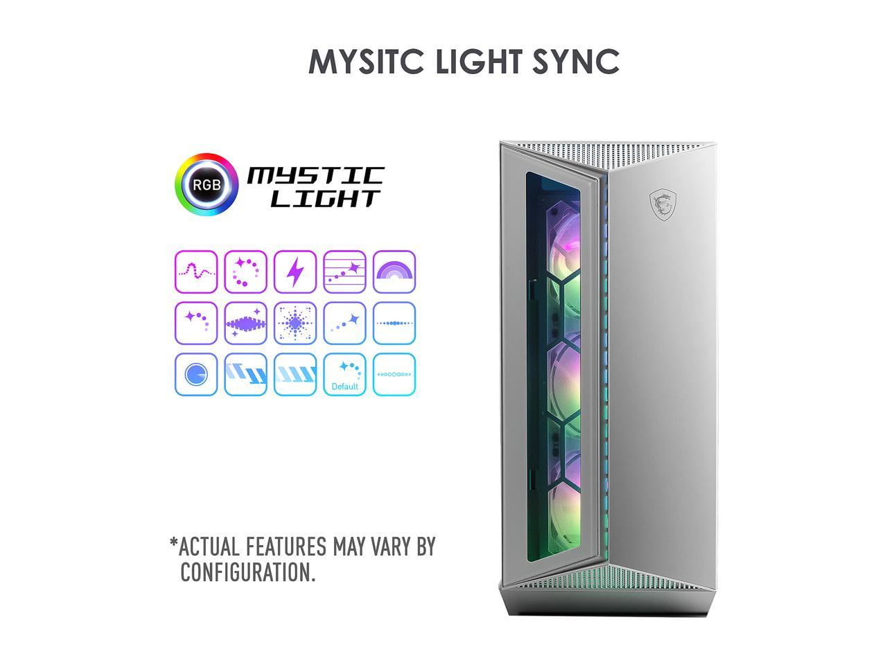 MSI MPG GUNGNIR 110R ATX Mid Tower Computer Case, White
