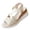 Gold, variant on Orthopedic Sandals for Women Platform Wedge Walking Shoes 2026 Summer Slip On Dressy Trendy Casual Arch Support Espadrilles Wedges Brown 7.5 Wide