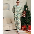 thumbnail image 5 of GYRATEDREAM Christmas Family Pajamas Sets, Christmas Family Matching Pajamas Sleepwear, Xmas Holiday Dinosaur Print Family Pjs Jammies Nightwear Loungewear for 3M-4XL, 5 of 8