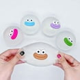 thumbnail image 5 of Pelotas antiestrés blandas de crecimiento lento | Juguete sensorial para apretar y aliviar la ansiedad | Pelotas descompresoras con caras divertidas para el escritorio de la oficina en casa, 5 of 5