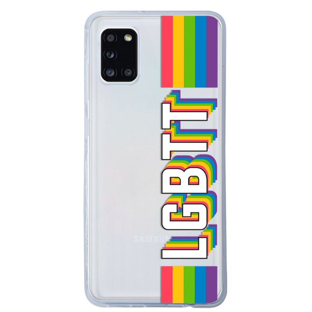 Funda para Galaxy A31 InstaCase Protector anticaídas LGBTT Arcoiris