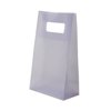 JAM Paper Frosted Lunch Bag, 4.75x8.25x2.5, Purple, 1/Pack, Medium