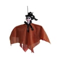 thumbnail image 3 of Decoración fantasma colgante de Halloween, creativa, portátil, aterradora, para casa embrujada. Naranja, 3 of 9