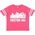 thumbnail image 3 of Inktastic Boston Massachusetts City Skyline with Grunge Boys or Girls Toddler T-Shirt, 3 of 5