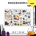thumbnail image 3 of Calcomanías de Halloween YONGSHENG Murciélagos negros Araña Bruja Fantasma Esqueleto 108 piezas, 3 of 5