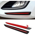 thumbnail image 1 of 2 uds parche anticolisión Universal tira protectora de parachoques embellecedor Protector de parachoques antiarañazos para coches SUV camioneta, 1 of 5