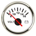 thumbnail image 1 of Universal 52mm Volt Meter Marine Auto Voltmeter Waterproof Gauge For Motorcycle Car Boat Automobile With Red Backlight ,Easy to Install, 1 of 6
