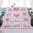 thumbnail image 2 of Sister Blanket, Sister Birthday Gift Ideas, Sisters Gifts from Sister, Sister Gifts, Sister Birthday Gifts from Sister, Birthday Gifts for Sister, Gifts for Sister Throw Blanket 60"×50", 2 of 5