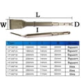 thumbnail image 4 of Lefu 1PC Chisel Bits Square/Round handle Shank for Electric Hammer 45# Carbon Steel, 4 of 9