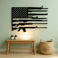 thumbnail image 5 of HELLOYOUNG  11.81 Inch Vintage Patriotic Gun Metal Decor Art Deco Flag American Flag Gun Metal Wall Art- Personalized Home Accent for Independence Day, 5 of 24