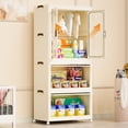 thumbnail image 2 of Large - Capacity Portable Wardrobe with Cubes | Bedroom Storage for Baby and Children's Needs, 2 of 7