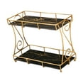 thumbnail image 4 of Metal Perfume Stand Cosmetic Storage Box Makeup Holder Shelf Organizer Black, 4 of 8