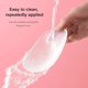 thumbnail image 4 of Hombrera de silicona autoadhesiva, transparente invisible suave reforzada hombrera, amplificador de hombrera para mujeres hombres almohadillas antideslizantes para hombros, 4 of 4