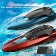 thumbnail image 4 of Youkk 2.4 GHz RC Boat Remote Control Boats for Pools and Lakes 25km/h Racing Boats for Kids and Adults Red, 4 of 4