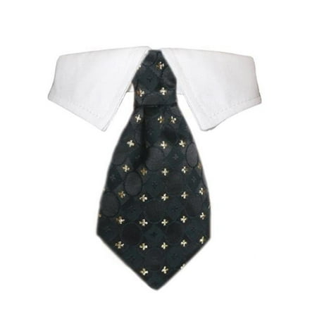 Pooch Outfitters Stanley Shirt Collar - Black - Medium