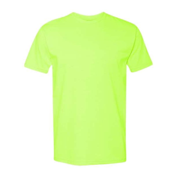 Next Level Mens Premium Fitted CVC Crew Tee (N6210) Amarillo neón m Ropa de siguiente nivel 6210
