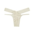 thumbnail image 3 of Sdeycui 4PC Women's Thongs, T Back Low Waist See Through Panties Stretch Seamless Lace Thongs for Women, 3 of 6