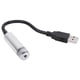 thumbnail image 4 of Luz de cielo estrellado para techo Interior, lámpara decorativa con proyector de ambiente romántico USB ajustable para coche, color blanco plateado Jadeshay A, 4 of 8