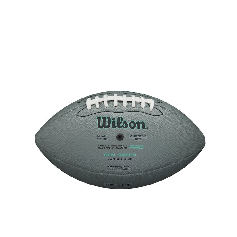Wilson NFL Ignition Gen Green Football - Green, Junior Size (Ages