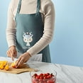 thumbnail image 3 of Clearance Under $5 Kitchen Apron With Hand Wiping Waterproof Oily Apron Housework Cleaning Hanging Neck Apron for Home & Kitchen, 3 of 6