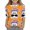 Orange, variant on Halloween T Shirts for Girls Wizard Cat Printed 3/4 Sleeve Top Kids Casual Sportswear Fall Breathable Blouses