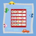 thumbnail image 3 of Milaget Foladble w/ 104 Cards Reading Games Visual Organization for Children Home Supplies Tools - Red, 3 of 8