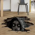 thumbnail image 5 of Calcomanías de pared para piso de Halloween en 3D, calcomanías de pared extraíbles con fantasmas de Halloween, decoraciones de Halloween aterradoras, 5 of 5