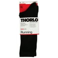 thumbnail image 2 of Thorlo Unisex Black Crew Running Socks L 1 ea, 2 of 2