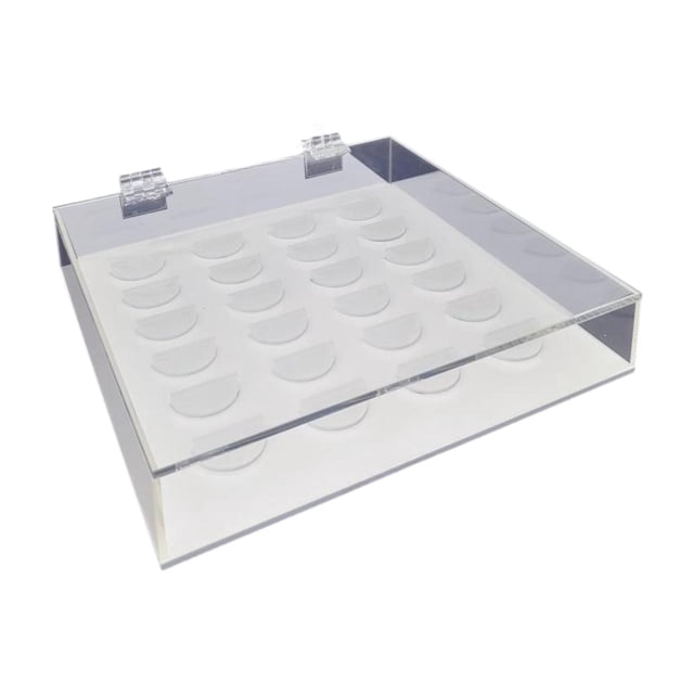 Caja de Almacenamiento de Pestañas Acrílicas Salvador Organizador de Suministros de Extensión de Pestañas