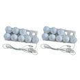 thumbnail image 4 of Destyer Style Coiffeuse Miroir LED Ampoules Lampe Kit Cosmétique 8 Ampoules 2Ensemble, 4 of 6