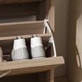 thumbnail image 6 of MONSLIPA Free Standing Tipping Bucket Shoe Cabinet with Compartments, 2 Drawer Shoe Cupboard for Hallway Entryway, 6 of 6