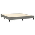thumbnail image 5 of moobody Box Spring Bed with & Dark Gray California King Fabric, 5 of 7