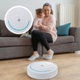 thumbnail image 3 of Simulation Floor Mopping Robot Kids Role Play Toy Rechargeable Artificial Floor Sweeper Toy Without Battery White (Battery Powered), 3 of 7