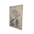 thumbnail image 1 of Motif Beige d'Un Moulinet de Pêche - Toile 24"x36 Pouces - Impression sur Demande, 1 of 5