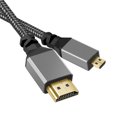 thumbnail image 4 of Cable de extensión macho a macho V1.4 Compatible con HDMI a trenza de nailon Compatible con HDMI, 4 of 8