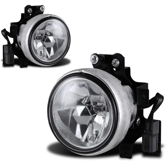 For 2003-2006 Honda Element Factory Replacement Fog Lights Wiring Kit Clear Lens