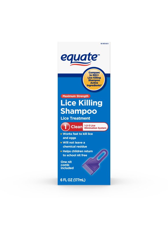 Lice Shampoo in First Aid