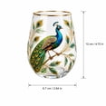 thumbnail image 3 of Cute Drinking Glasses Printed Juice Cup, Unique Drinking Glasses with Colorful Pattern for Water Iced Tea 01-As Shown, 3 of 4