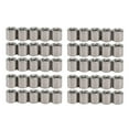 thumbnail image 1 of 50PCS Cylindrical Coupling Nuts 304 Stainless Steel Female Thread Nut M6 Round Connector Nuts, 1 of 4