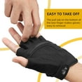 thumbnail image 2 of ROCKBROS Mountain Bike Half Finger Gloves for Mens Cycling Glove Touch Screen Anti-Slip MTB Road Biking Gloves Breathable Bicycle Gloves for Outdoor Sports, 2 of 5