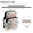 thumbnail image 6 of FUIALDOLG Crossbody Purse for Work, with Zipper Double Deck Crossbody Bag for Women Cactus Flower Crossbody Bags, 6 of 7