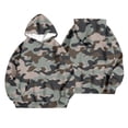 thumbnail image 4 of Hoodies for Women Oversized Sweatshirt Camo Leopard Print Long Sleeve Pullover Sweatshirts with Pockets Fall Winter Tops ( XL), 4 of 5
