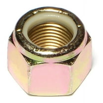 5/8"-18 Zinc Plated Grade 8 Steel Fine Thread Nylon Insert Lock Nuts (5 pcs.)
