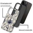 thumbnail image 3 of Case for iPhone 15, Vintage Woman Pattern Design Hybrid Dual Protection Soft TPU + Hard PC, Shockproof & Anti-Scratch Cover Men Women Stylish Protective Phone Case, 3 of 7