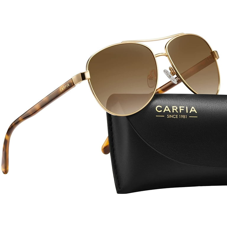 Womens Polarized Sunglasses Small Face CARFIA Polarized Sunglasses
