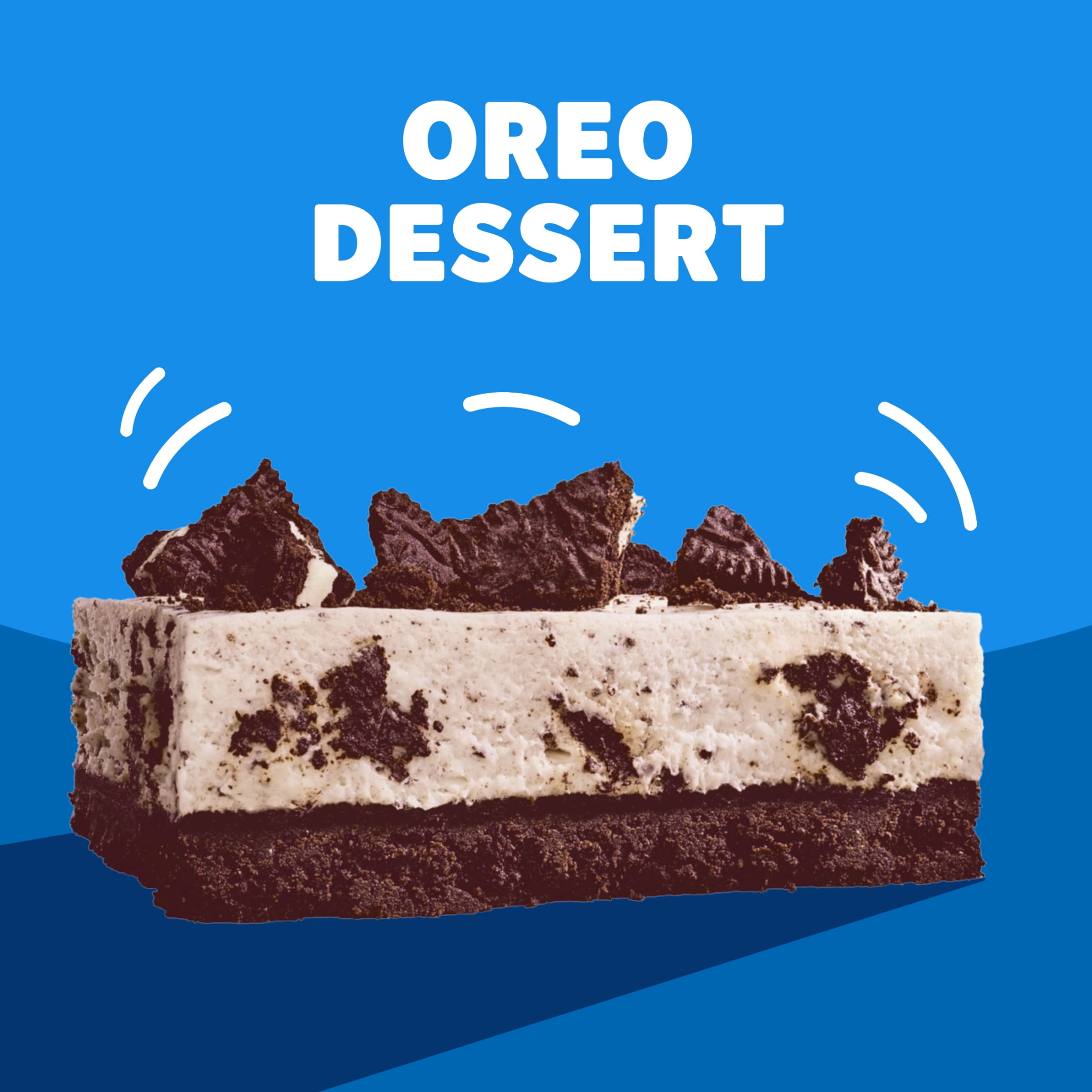 Jell-O No Bake Oreo Dessert Kit with Filling Mix, Crust Mix & Cookie Pieces, 12.6 oz Box