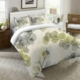 thumbnail image 2 of Laural Home  Smoky Eucalyptus Fronds Duvet Cover - Green Twin, 2 of 2