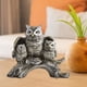 thumbnail image 4 of Figuras de búho, estatua de búho, adornos creativos, estatua de animal para sala de estar y oficina. Gris, 4 of 7