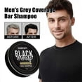 thumbnail image 4 of Champú en barra para cubrir canas para hombres Jabón negro para oscurecer el cabello para cubrir canas Nuevo color 02, 4 of 4